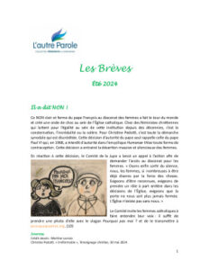 thumbnail of Les Brèves – 2024 Été F